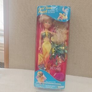 Tyco Disney Cool Teen Pearl Ariel Friend Doll 1992 Little Mermaid Collectible
